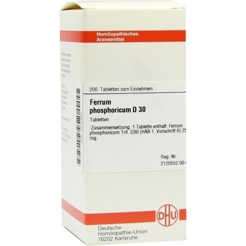 FERRUM PHOSPHORICUM D 30 Tabletten* 200 St