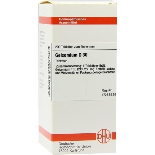 GELSEMIUM D 30 Tabletten* 200 St