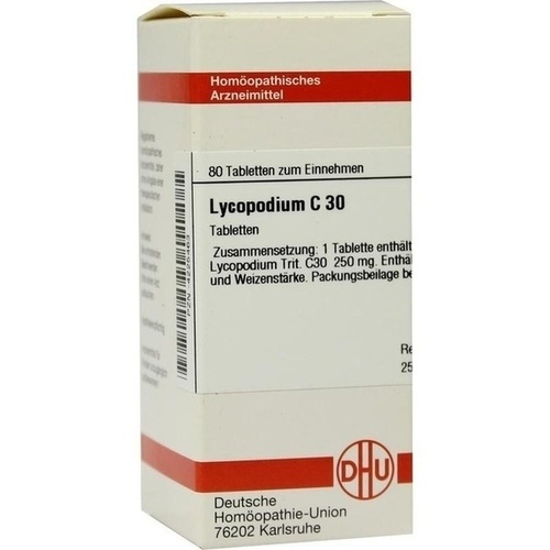 LYCOPODIUM C 30 Tabletten* 80 St