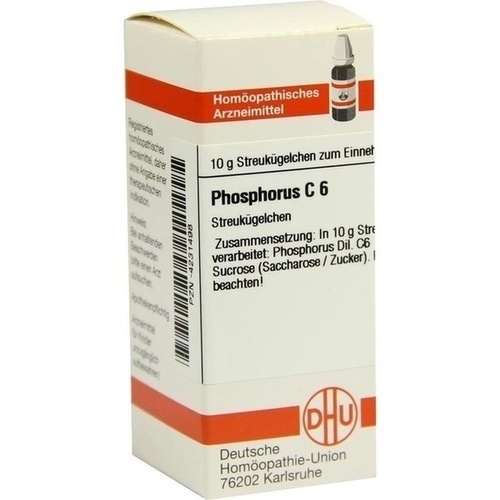 PHOSPHORUS C 6 Globuli* 10 g