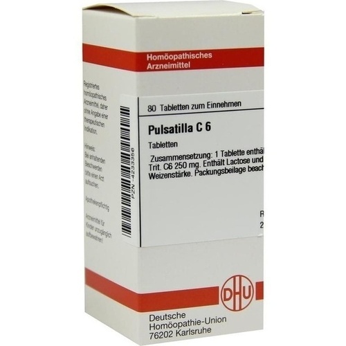 PULSATILLA C 6 Tabletten* 80 St