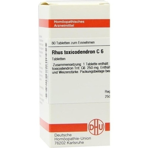 RHUS TOXICODENDRON C 6 Tabletten* 80 St