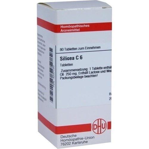 SILICEA C 6 Tabletten* 80 St