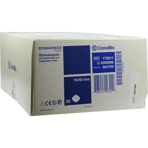 ConvaTec (Germany) GmbH STOMADRESS PLUS Stomakappe 19-50mm 30 St.