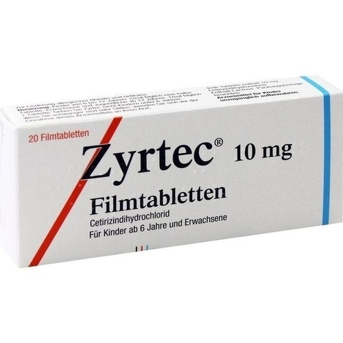ZYRTEC 10 mg Filmtabletten* 20 St
