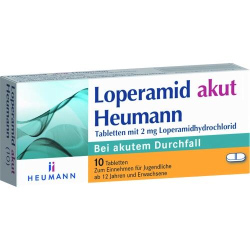 LOPERAMID akut Heumann Tabletten