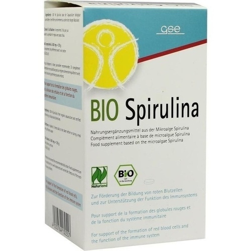 GSE Spirulina 500 mg Bio Naturland Tabletten 240 St  