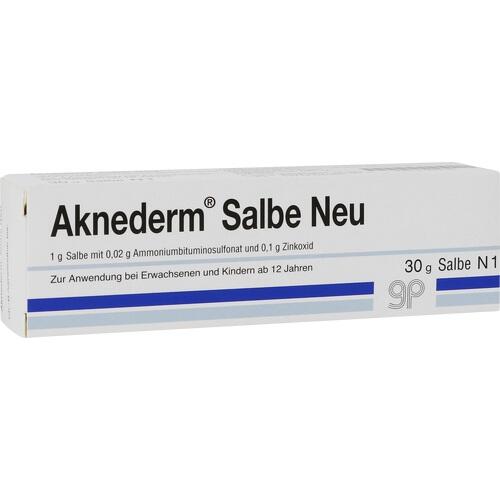 Aknederm Salbe Neu 30 G Akne Haut Schleimhaut Arzneimittel Actavia Meine Versandapotheke