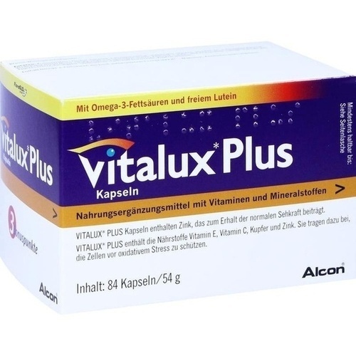 VITALUX Plus Lutein u.Omega 3 Kapseln