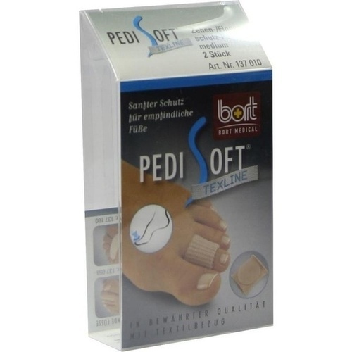 Bort GmbH BORT PediSoft TexLine Zeh.Fing.Schutz Pad medium 2 St.