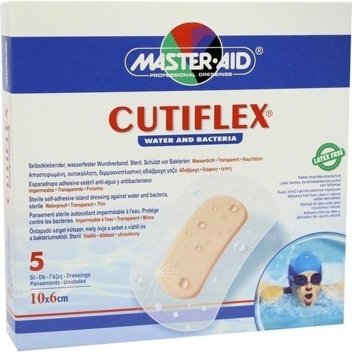 CUTIFLEX Folien-Pflaster 6x10cm steril Master Aid 5 St
