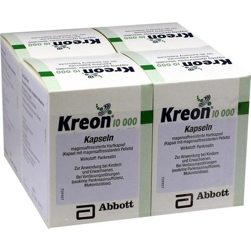 KREON 10.000 Hartkps.m.magensaftr.überz.Pellets