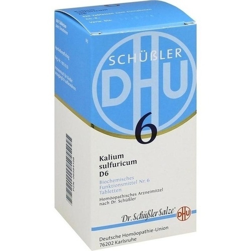 BIOCHEMIE DHU 6 Kalium sulfuricum D 6 Tabletten* 420 St