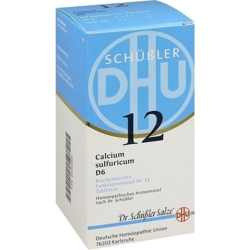 BIOCHEMIE DHU 12 Calcium sulfuricum D 6 Tabletten* 420 St
