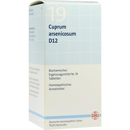 BIOCHEMIE DHU 19 Cuprum arsenicosum D 12 Tabletten* 420 St