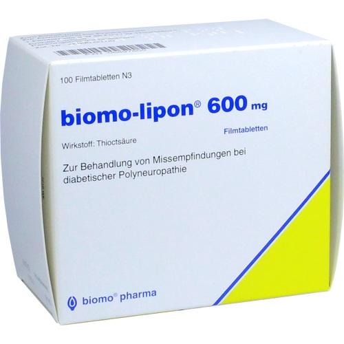 BIOMO-lipon 600 mg Filmtabletten* 100 St