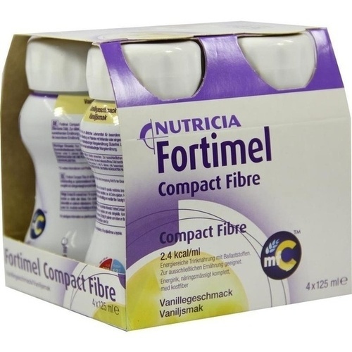 FORTIMEL Compact Fibre Vanille 4x125 ml