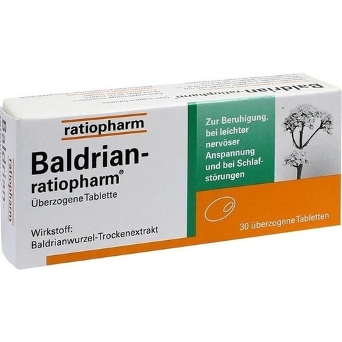 BALDRIAN-RATIOPHARM überzogene Tabletten