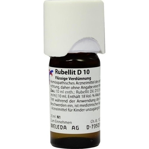 RUBELLIT D 10 Dilution* 20 ml