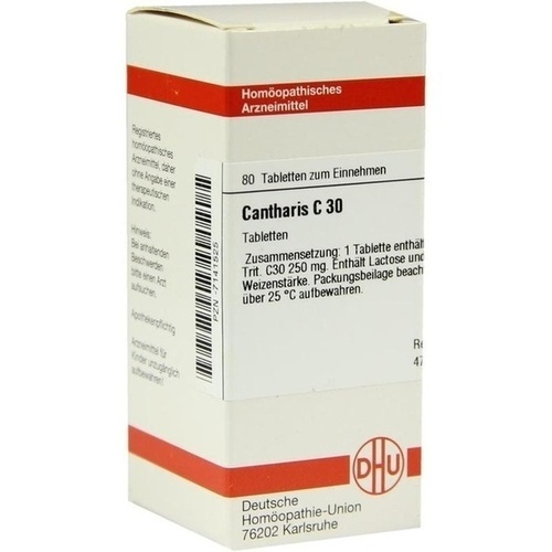 CANTHARIS C 30 Tabletten* 80 St