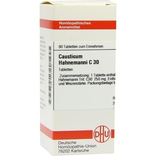 CAUSTICUM HAHNEMANNI C 30 Tabletten* 80 St