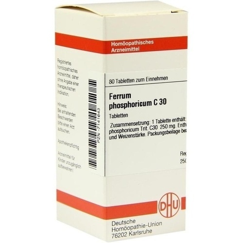 FERRUM PHOSPHORICUM C 30 Tabletten* 80 St