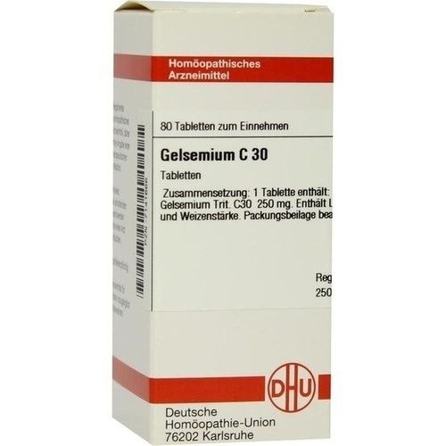 GELSEMIUM C 30 Tabletten* 80 St