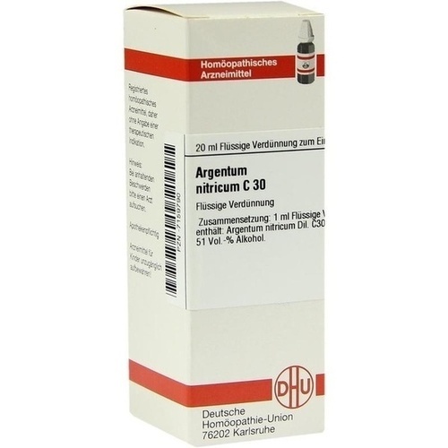 ARGENTUM NITRICUM C 30 Dilution* 20 ml