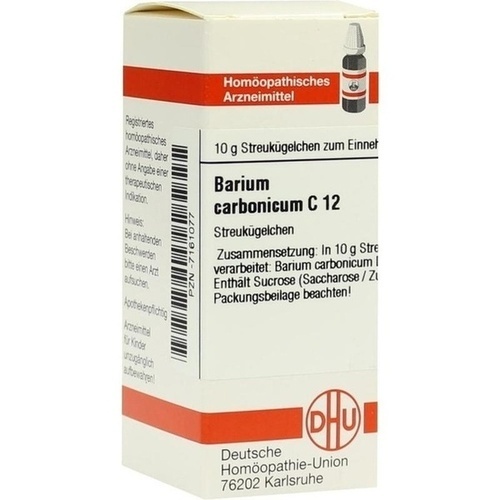 BARIUM CARBONICUM C 12 Globuli