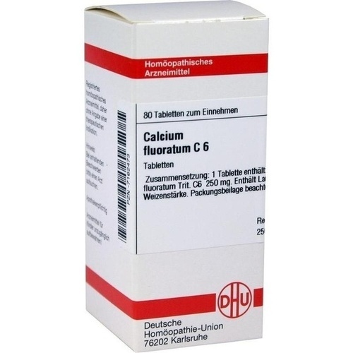 CALCIUM FLUORATUM C 6 Tabletten* 80 St