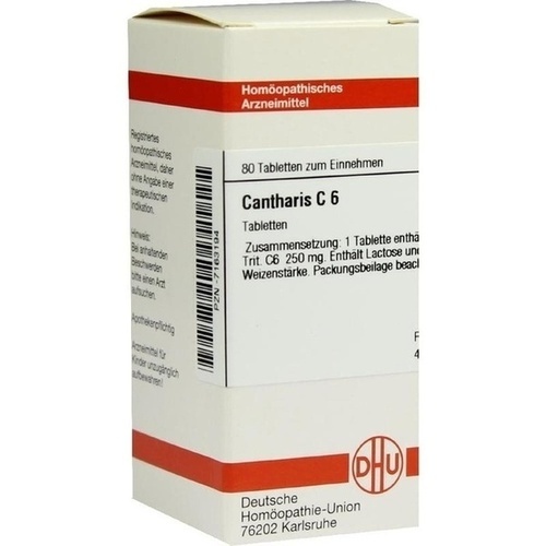 CANTHARIS C 6 Tabletten
