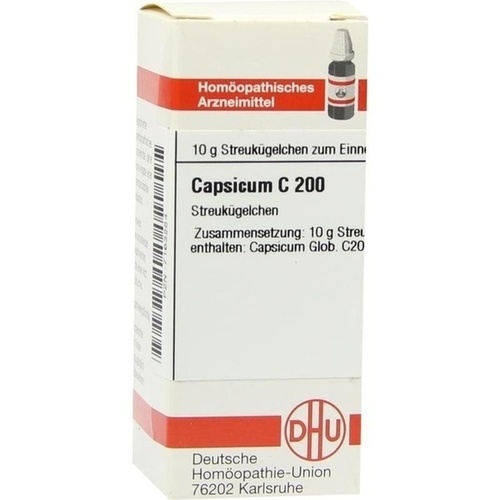 CAPSICUM C 200 Globuli