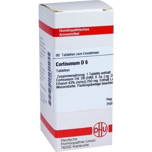 CORTISONUM D 6 Tabletten* 80 St