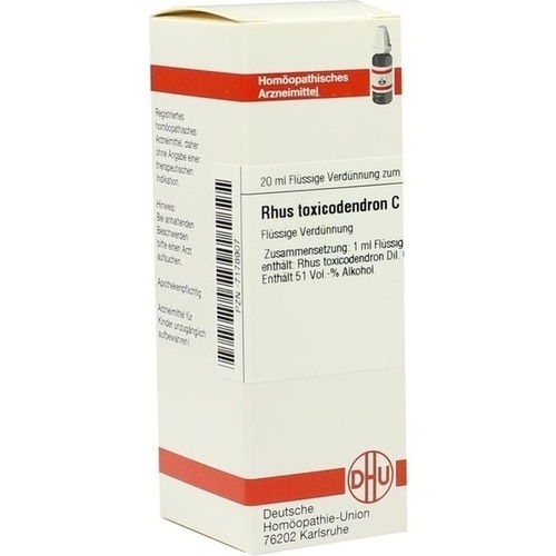 RHUS TOXICODENDRON C 200 Dilution* 20 ml