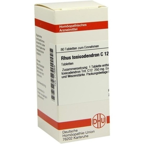 RHUS TOXICODENDRON C 12 Tabletten* 80 St