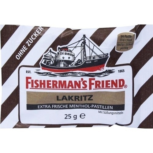 FISHERMANS FRIEND Lakritz ohne Zucker Pastillen