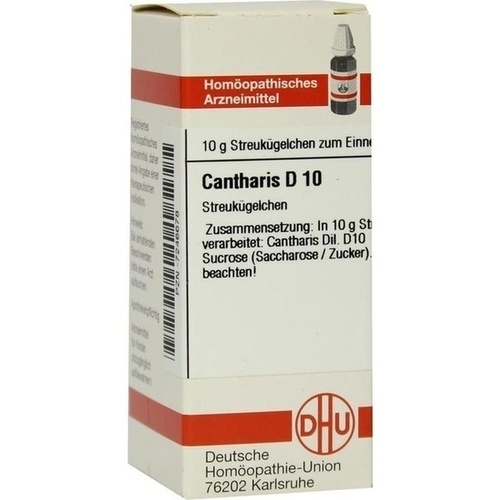 CANTHARIS D 10 Globuli* 10 g
