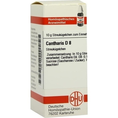 CANTHARIS D 8 Globuli* 10 g