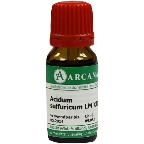 ACIDUM SULFURICUM LM 12 Dilution* 10 ml
