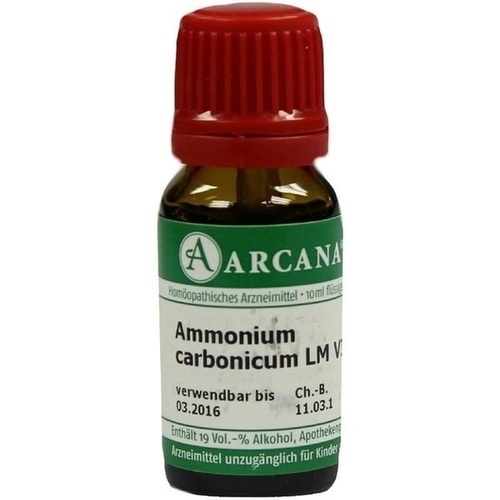 AMMONIUM CARBONICUM LM 6 Dilution* 10 ml