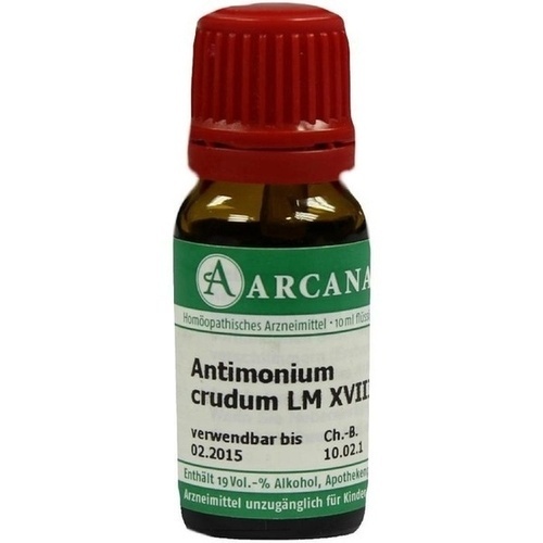 ANTIMONIUM CRUDUM LM 18 Dilution* 10 ml