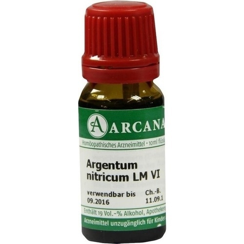 ARGENTUM NITRICUM LM 6 Dilution* 10 ml