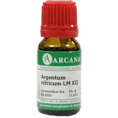 ARGENTUM NITRICUM LM 12 Dilution* 10 ml