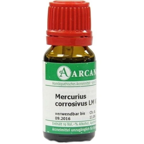 MERCURIUS CORROSIVUS LM 6 Dilution* 10 ml