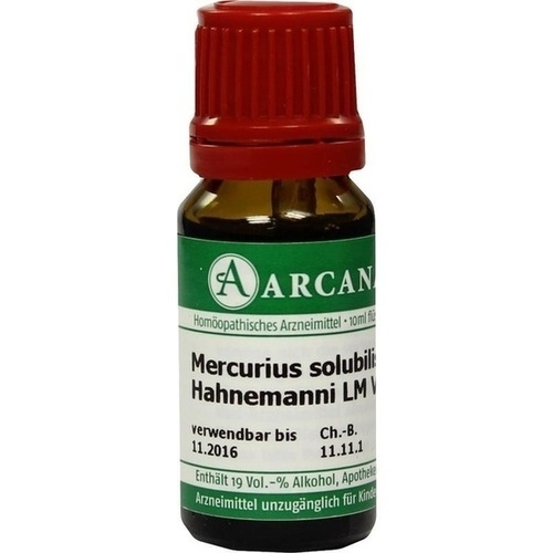 MERCURIUS SOLUBILIS Hahnemanni LM 6 Dilution* 10 ml