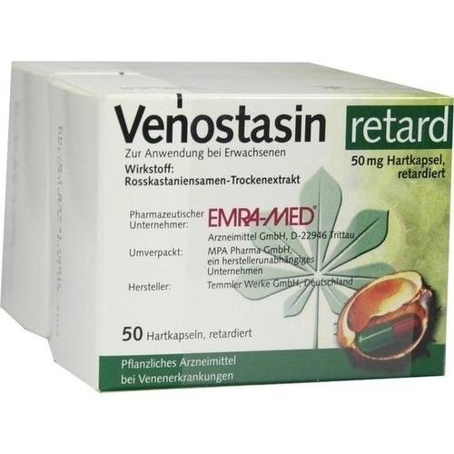 VENOSTASIN retard 50 mg Hartkapsel retardiert* 100 St