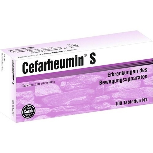 CEFARHEUMIN S Tabletten* 100 St
