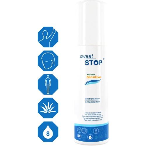 SWEATSTOP Aloe Vera Sensitive Spray 100 ml