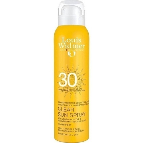 WIDMER Clear Sun Spray 30 leicht parfümiert WIDMER Clear Sun Spray 30 leicht parfümiert