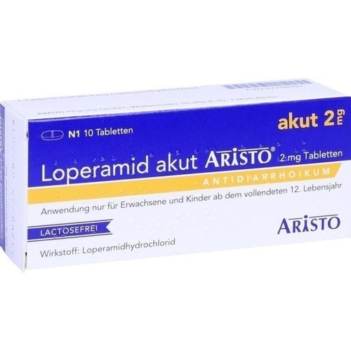 LOPERAMID akut Aristo 2 mg Tabletten